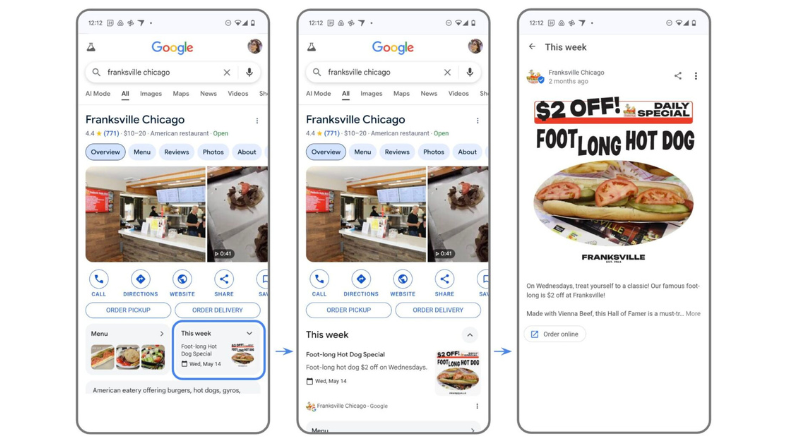 Google Business Profiles Unveils ‘What’s Happening’ Feature for Restaurants & Bars